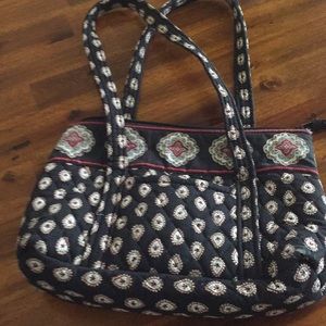 Vera Bradley purse classic black retired pattern